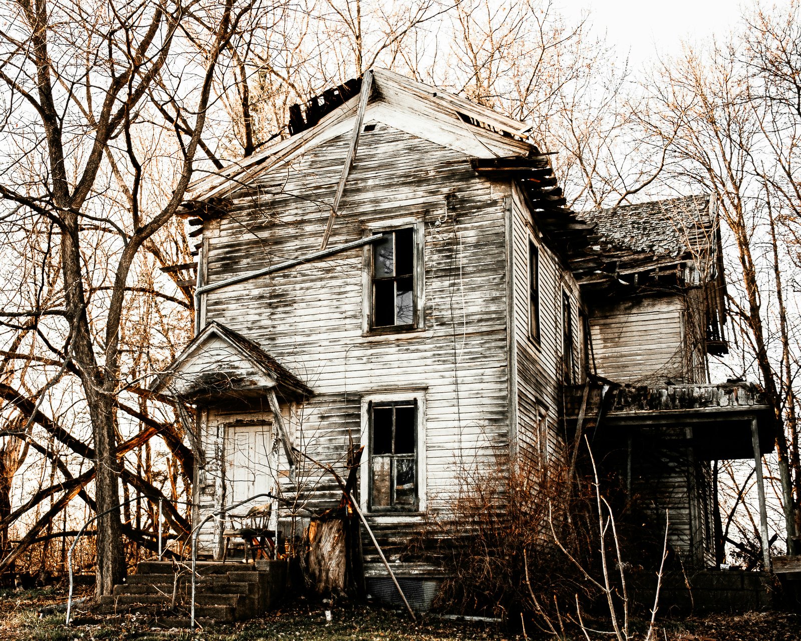 An older house that needs repairs